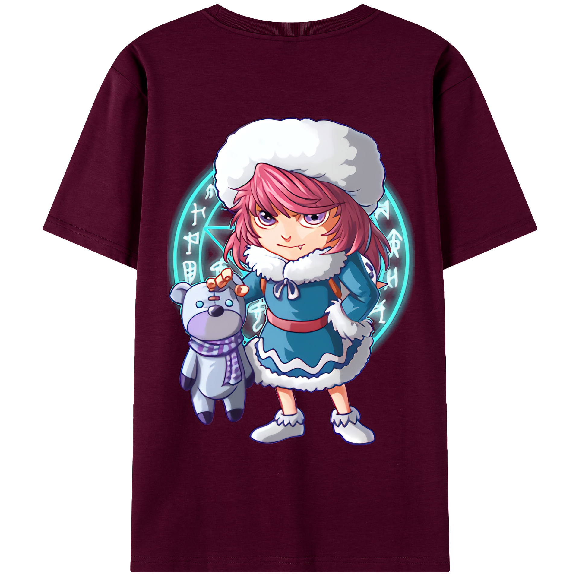 リーグ・オブ・レジェンド League of Legends LOL レディース半袖Tシャツ(バックプリント)